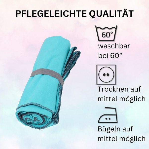 MOON Heimtextilien Strandtuch Serie Aida - ca. 100x200 cm, schnelltrocknend, wasserabsorbierend