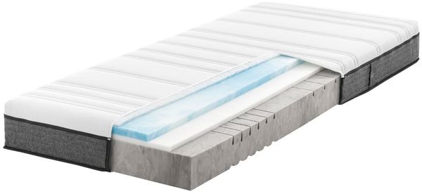 Gelschaummatratze Gelmatratze Thermo-DUO® mit RAVOTEX Funktions.., RAVENSBERGER Matratzen, 18 cm hoch, Ergonomisch, drei Schichten, 7 Zonen, Made in Germany
