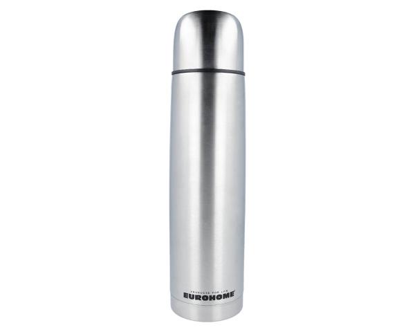 EUROHOME Isolierflasche Edelstahl Isolierflasche Rostfrei mit Satin-Finish, Thermobecher Kaffee - Trinkflasche mit Trinkdeckel