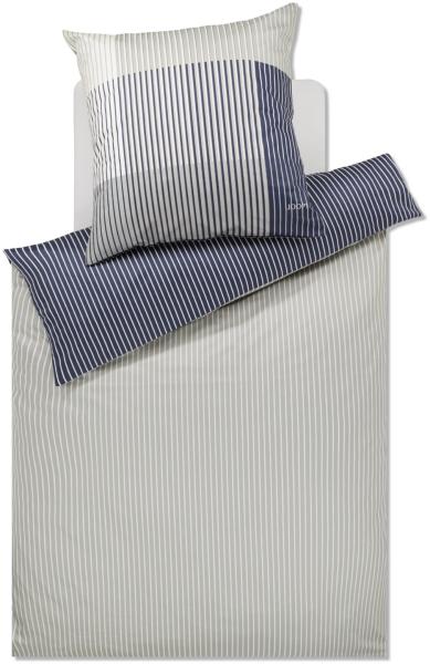 JOOP! Bettwäsche Divided 4113 04 Salbei Mako Satin 155x220 + 80x80 cm