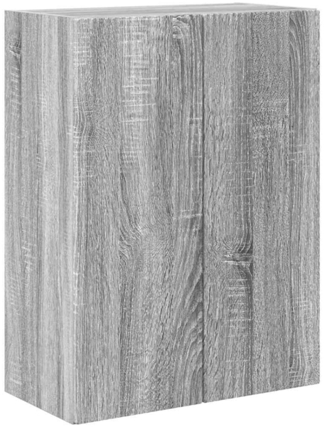vidaXL TV-Wandschrank Graues Sonoma 59,5 x 31 x 80 cm Holzwerkstoff 892365 Bild 1