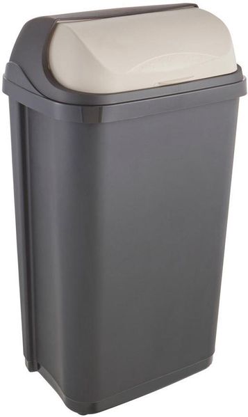 keeeper Mülleimer rasmus, Abfallbehälter mit Rolldeckel, 50 l, Made in Europe, 39 x 29,5 x 67,5 cm