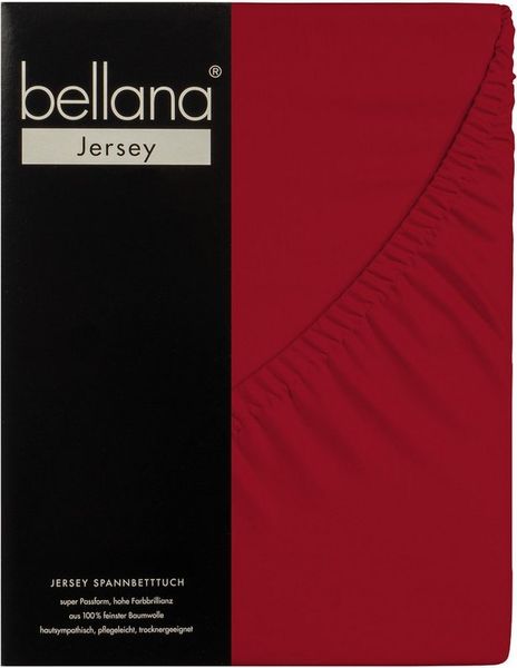 bellana Spannbettlaken Bellana jersey, Jersey, Gummizug: rundum, (1 Stück), 120g/m², 100% Baumwolle