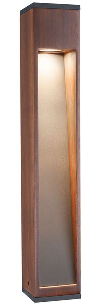 Paulmann 94678 Outdoor Pollerleuchte Trabia IP44 GU10 3000K 600mm Holz