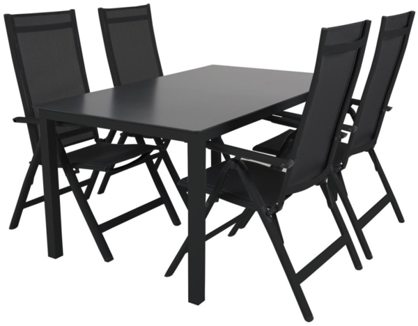 2er Set Brafab Rana Positionsstuhl Aluminium/Textilene Bild 2