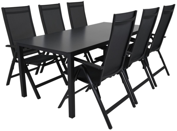 2er Set Brafab Rana Positionsstuhl Aluminium/Textilene Bild 3