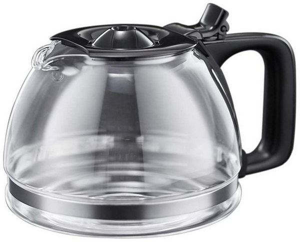 RUSSELL HOBBS Kaffeekanne Ersatzglaskanne 261090 für Kaffeemaschine Textures Plus 22620-56, 1.25 l