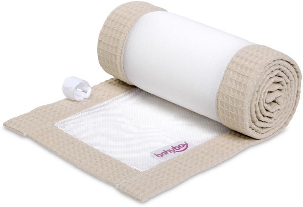 babybay Nestchen 3D Mesh-Waffelpiqué passend für Modell Original, sand
