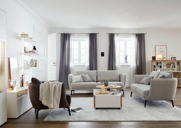 SCHÖNER WOHNEN-Kollektion Sofa Pearl, hochwertig und komfortabel, wahlweise als 2,5- oder 3-Sitzer erhältlich
