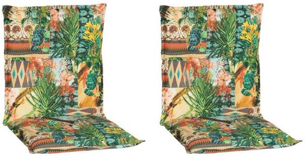 beo Polsterauflage Saumauflage Niedriglehner Turin im Set, (Set), Gartenstuhlauflage, Sitzauflage, Sitzkissen Outdoor, 98 x 46 x 8 cm