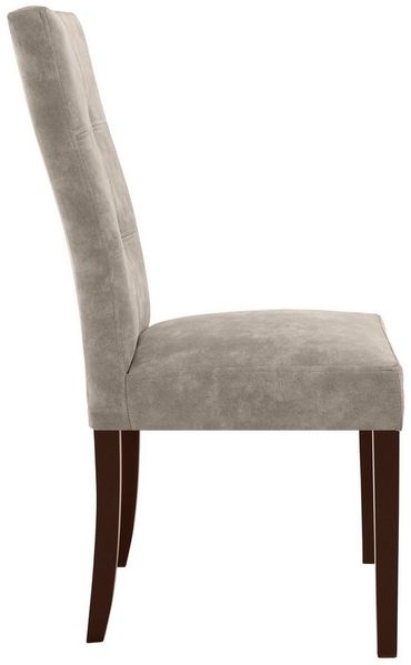 Beautysofa Polsterstuhl Solis mit Holzkonstruktion (verschiedene Stoff- und Beinfarben zur Auswahl), bequem und praktisch