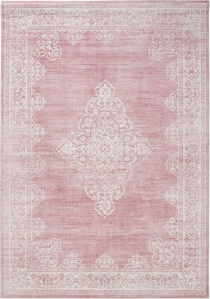 benuta Teppich Laury, rechteckig, Höhe: 5 mm, Teppich Wohnzimmer, Schlafzimmer, Esszimmer, Flur, Kunstfaser, Cozy