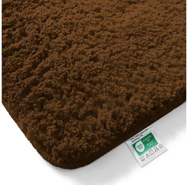 Floordirekt Badematte Sky Extra weich & saugstark, Fußbodenheizung geeignet, Hochflor, Höhe 30 mm, Rutschhemmende Rückseite, Waschmaschinen & Trockner geeignet, Polyester, Rechteckig, ohne Ausfransen dank gekettelten Rändern, Trittschalldämmend