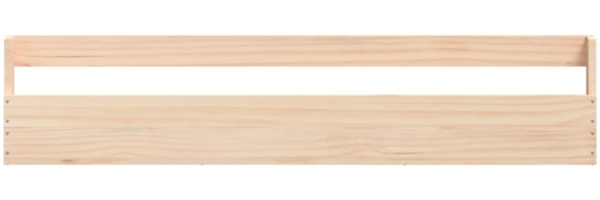 vidaXL Wand-Schuhregale 2 Stk. 110x9x23 cm Massivholz Kiefer 833275 Bild 5