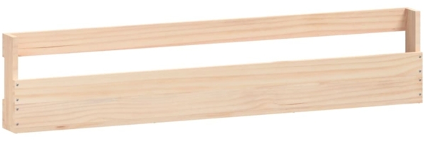 vidaXL Wand-Schuhregale 2 Stk. 110x9x23 cm Massivholz Kiefer 833275 Bild 4