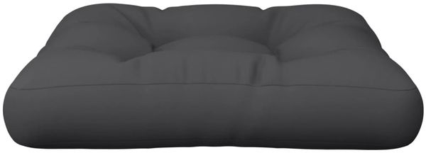 vidaXL Palettenkissen Schwarz 60x60x12 cm Stoff 360454 Bild 4