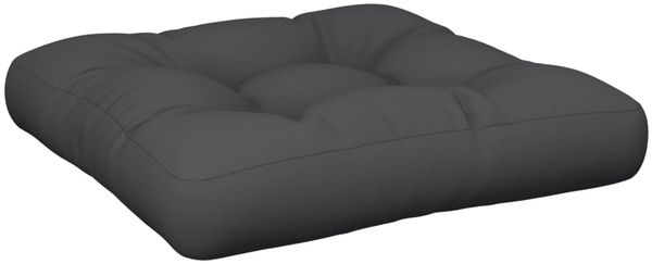 vidaXL Palettenkissen Schwarz 60x60x12 cm Stoff 360454 Bild 2