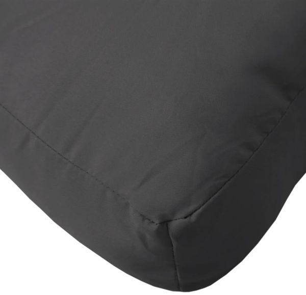 vidaXL Palettenkissen Schwarz 60x60x12 cm Stoff 360454 Bild 8