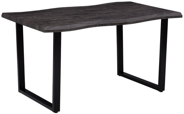 HELA Essgruppe GISELLE Esszimmer, Essgruppe, Sitzgruppe, (Set, 5-tlg, 5er Set, Tisch plus 4 Stühle), Esstisch U-Gestell Metall, Tischplatte mit Baumkante, OTTOs Choice Bild 4