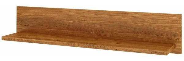 Wandregal Tinci aus Wildeiche massiv 100x20x20 cm mit 1 Ablage
