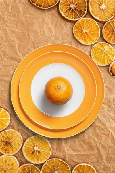 Seltmann Weiden Liberty Pure Colors Eierbecher ø 4,9 cm 6er Set - Mango Orange