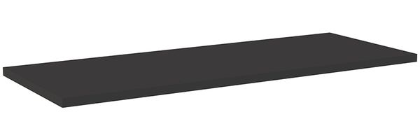 Waschtischplatte 120cm, schwarz matt, PUEBLA-56-BLACK