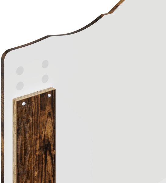 vidaXL Bettrahmen Geräucherte Eiche 90 x 190 cm Ingenieurs Holz 3413461 Bild 12