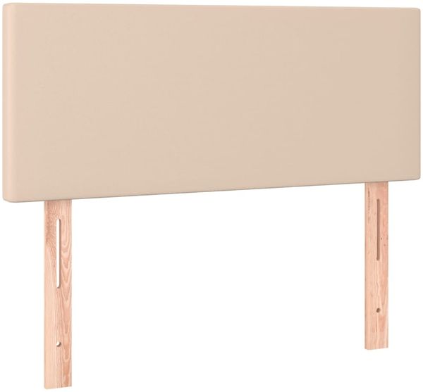 Kopfteil, Bettkopfteil, Minimalistisch Cappuccino-Braun 90x5x78/88 cm Kunstleder