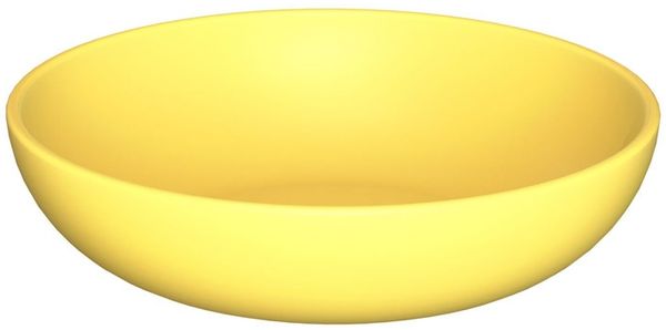 Magu Schale 18cm Natur-Design Gelb