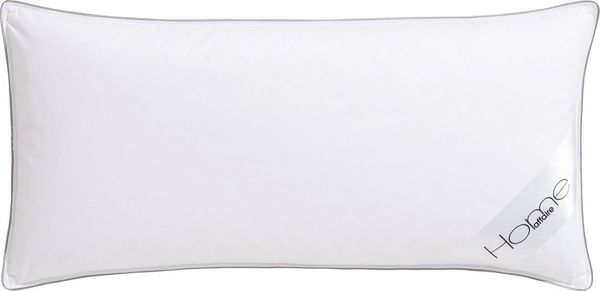 Home affaire Federkissen Moulle, Kopfkissen 40x80 cm und 80x80 cm, Füllung: 90% Federn & 10% Daunen, Bezug: Baumwolle, Kissen, Oeko-Tex 100, Made in Germany, Allergiker geeignet