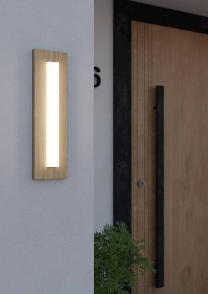 Eglo 900679 Wandleuchte BITETTO Stahl braun LED 7W 3000K IP44 L:12cm H:43cm