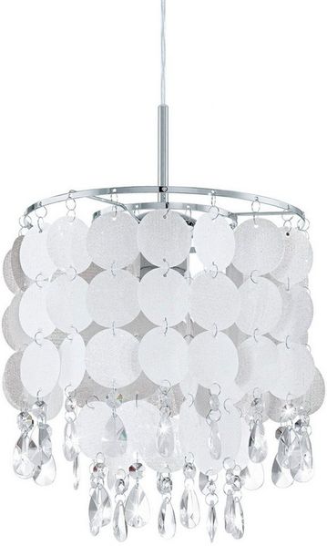 Eglo 93092 Hängeleuchte FEDRA 2 Kristall, chrom E27 max. 1X40W H:110cm Ø25cm Bild 5