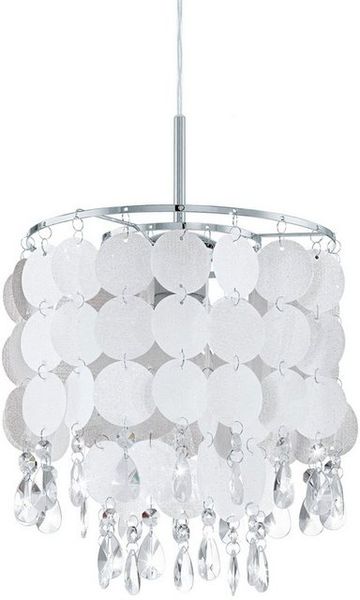 Eglo 93092 Hängeleuchte FEDRA 2 Kristall, chrom E27 max. 1X40W H:110cm Ø25cm Bild 4