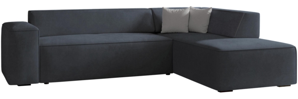 Ecksofa Lordin, Seite: Rechts, Farbe: Zetta 300 + Zetta 302