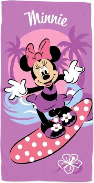 Disney Minnie Mouse Weiches Strandtuch – Saugstarkes Badehandtuch 70x140 cm