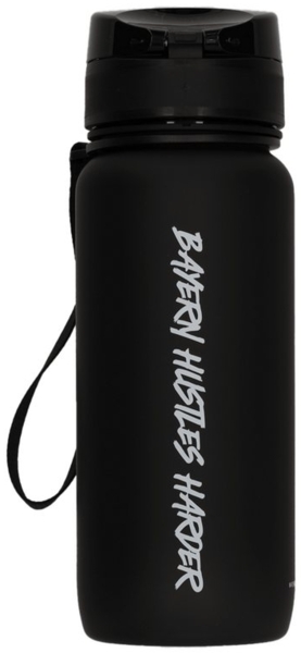FC Bayern München Trinkflasche FC Bayern München Basketball I Trinkflasche Hustles Harder I Schwarz