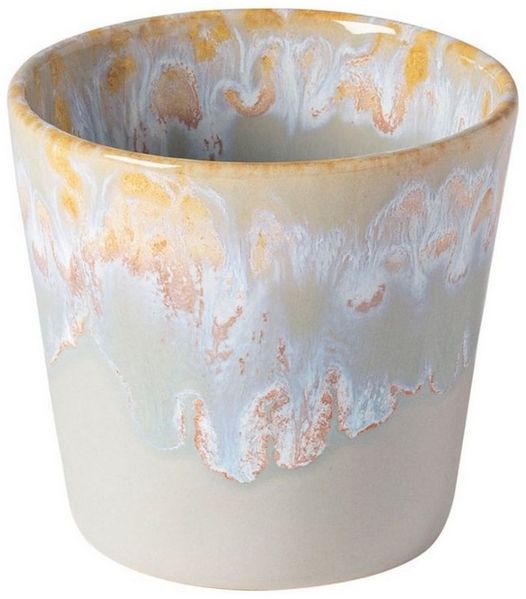 Costa Nova Becher Lungo Grespresso, Grau / Sand, 19 cl, 1-tlg, Keramik, 8 x 7,5 cm, 190 ml