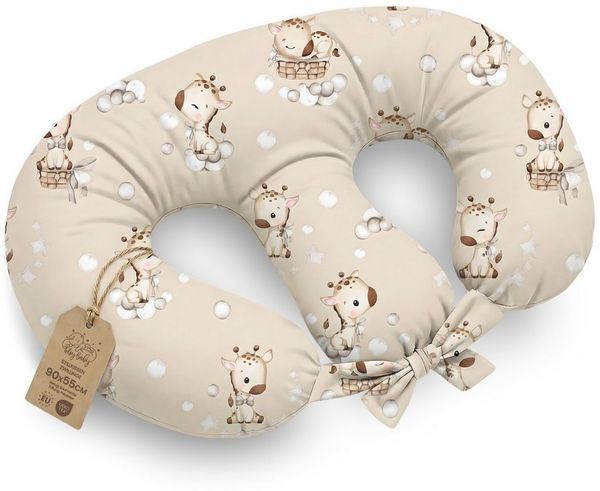 Totsy Baby Stillkissen Breastfeeding Pillow XXL for Twins - Twin Nursing Cushion