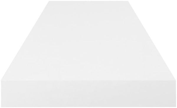 vidaXL Schweberegal Hochglanz-Weiß 80x23,5x3,8 cm MDF 323751 Bild 5