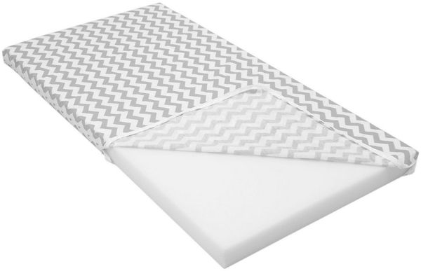 Kindermatratze Babymatratze mit Baumwollbezug, waschbar & rollbar–Allergikergeeignet, Best for Kids, 6 cm hoch, (Set), 60x120 cm, Bezug aus Baumwolle, Hergestellt in der EU