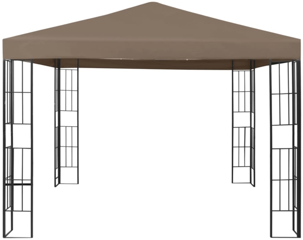 vidaXL Pavillon 3x3 m Taupe 312257