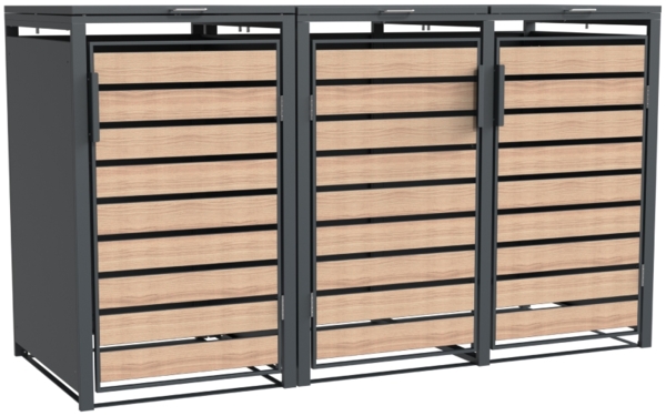 Westmann Metall Mülltonnenbox Lacina | 3x240 L |