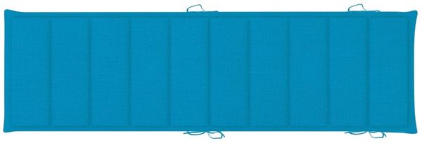 vidaXL Sonnenliegen 2 Stk. mit Tisch und Auflagen Massivholz Akazie 3077380 Bild 10