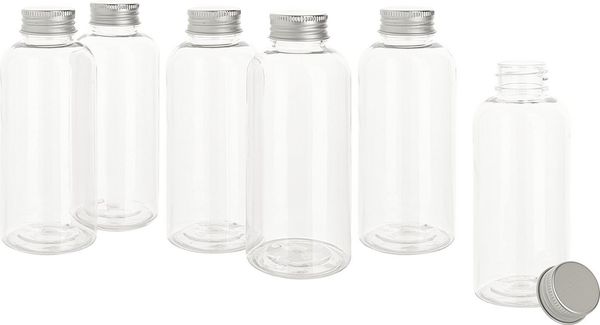 VBS Trinkflasche mit Schraubdeckel Kunststoff, 6 Stück