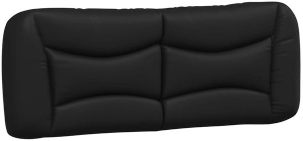 vidaXL Bett mit Matratze "Hvar" Schwarz und Weiß 140x190 cm Kunstleder 3208722 Bild 5