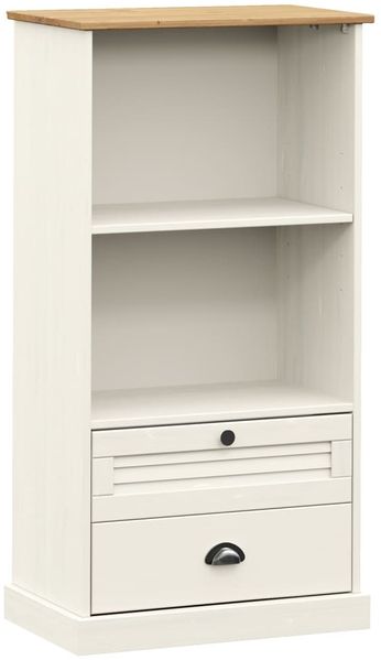 Bücherregal | Standregal 60x35x114,5 cm Massivholz Kiefer
