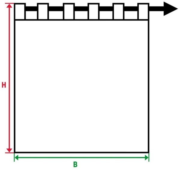 Gardine Vorhang Fertiggardine Paw Patrol Glow in the dark 140x160 cm Bild 2