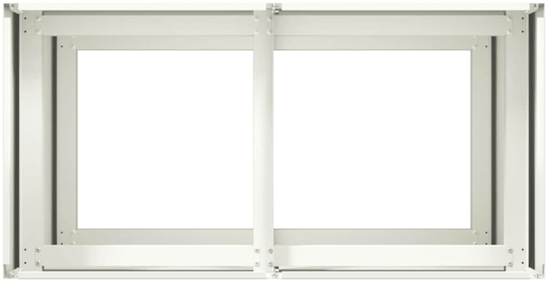 vidaXL Pflanzkübel Weiß 80x40x80 cm Kaltgewalzter Stahl 860711 Bild 4