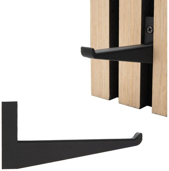 TSB Werk Kleiderhaken Kleiderhaken Garderobenhaken Akustik Paneele, (3-St), Akustikpaneele, Akustikpanele, 90mm