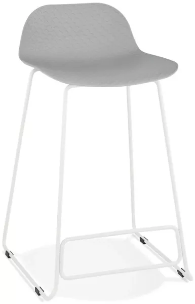 Kokoon Design Barhocker Slade Mini Grau und Weiß